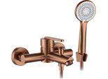 Miscelatore Vasca Rea Ontario Brush Copper