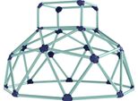 Aiyaplay Cupola Da Arrampicata Ø182,5 Cm Struttura Da Arrampicata Per Esterni Resistente Ai Raggi Uv, Impermeabile Cupola Da Arrampicata Per Bambini Fino A 90 Kg, Parco Giochi All'aperto Per Bambini Dai 3 Agli 8 Anni Plastica Blu