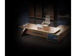 Scrivania Angolare Marrone, Design Moderno, Robusta E Funzionale.
