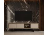 Elegante Mobile Tv Basso Di Design Mobile Tv Beige Per Soggiorno
