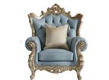 Poltrona Chesterfield Classica Blu Poltrona Imbottita Da Salotto
