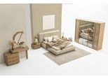 Elegante Set Per Camera Da Letto: Letto, Comodini, Toletta E Armadio