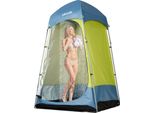 Vevor Tenda Doccia Con 1 Stanza, Tenda Wc (1397X1397X2184 Mm) Tenda Spogliatoio Incl. Picchetti, Corde, Borsa Per Il Trasporto E Asta In Acciaio, In Tessuto Oxford 200D Per Campeggio, Spiaggia, Pesca, Verde