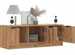 Maison Exclusive - Mobile Tv In Rovere Artigianale 102X35X36,5 Cm Materiale Ligneo