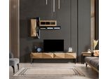 Moderno Mobile Tv Basso Beige Mobile Tv Di Design Per Soggiorno
