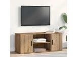 Maison Exclusive - Mobile Tv In Rovere Artisan 100 X 35 X 40 Cm Materiale Ligneo