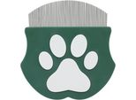 Inf Mini Pettine Antiparassitario Per Cani E Gatti, Toelettatura Viso Verde Scuro