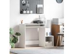 Maison Exclusive - Scrivania Con Scaffale Bianco 106 X 41 X 88,5 Cm Materiale Ligneo