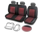 Set 1+2 Coprisedili In Poliestere Per Iveco Daily 2006-2011 Premium Top