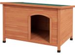 Fortuna Lai Cuccia Per Cani Cuccia Per Cani In Legno Cuccia Per Cani Xxl, 100 Cm X 65,5 Cm X 68 Cm, Arancione