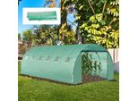 Fortuna Lai Telo Per Serra 6X3X2 M, Telo Da Giardino Impermeabile Con Protezione Uv, Telo In Pe, Telo Di Copertura Per Giardinaggio Serra Tunnel In Telo, Telo Per Tunnel Per Esterni, Piante, Verde