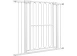 Fortuna Lai Barriera Di Sicurezza Per Cani, 76-104 Cm Barriera Senza Forature, Barriera Per Scale