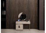 Elegante Specchio Da Toeletta Beige Mobili Moderni Per Camera Da Letto