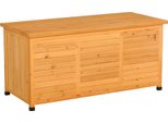 Fortuna Lai Armadio Da Giardino Ripostiglio Per Attrezzi Armadietto Per Attrezzi Resistente All'acqua Legno Di Abete Resistente Spazio Ampio 127 X 56 X 60 Cm Giallo