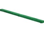 Fortuna Lai Trave Pieghevole, Antiscivolo, Rivestimento In Pelle Scamosciata, Legno Robusto, 210 X 10 X 6,5 Cm, Verde