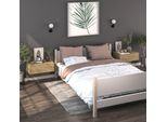 Maison Exclusive - Comodini Da Parete 2 Pezzi In Rovere Sonoma