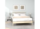 Maison Exclusive - Comodini 2 Pz. Grigio Cemento Materiale Ligneo