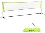Set Rete Da Badminton Fortuna Lai Rete Da Tennis Pieghevole, 103/120/155 Cm Regolabile In Altezza Rete Da Badminton Per Interni Ed Esterni, Rete Da Pallavolo Con Borsa Per Il Trasporto Metallo Poliestere Verde