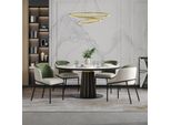 Fortuna Lai 4 St Sedia Moderna Con Gambe Oblique E Piedini Regolabili, Ideale Per Soggiorno, Ufficio Open Space, Sala Da Pranzo (Beige+Verde)