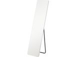 Specchio A Figura Intera Fortuna Lai, Specchio Da Terra 150 X 40 Cm Con Illuminazione A Led, 3 Colori Di Luce, Specchio Da Parete Con Supporto, Interruttore Touch Per Camera Da Letto, Soggiorno, Trasparente