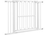 Fortuna Lai Barriera Di Sicurezza Per Cani, 76-104 Cm Barriera Senza Forature, Barriera Per Scale