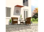 Maison Exclusive - Tenda Da Sole Retrattile 150×150 Cm Arancione E Marrone