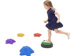 Fortuna Lai Giocattolo Impilabile, Antiscivolo, Sassi Di Fiume, Gioco Di Equilibrio, Fino A 80 Kg