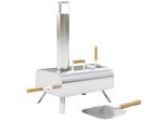 Forno Per Pizza Da Esterno Fortuna Lai Forno Per Pizza A Legna In Acciaio Inossidabile, Forno Con Pietra Refrattaria Da 1 Cm Di Spessore, Pala Per Pizza Con Gambe Pieghevoli, Coperchio Forno A Legna Portatile Forni Per Pizza Per Campeggio, Giardino, Feste