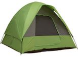 Tenda Da Campeggio Fortuna Lai Tenda Da Auto Per 4-5 Persone, 300 X 300 X 230 Cm, In Fibra Di Vetro E Poliestere, Verde, Ideale Per Avventure All'aria Aperta