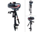 Motore Fuoribordo Per Barche - 2 Tempi 3,5 Cv (2,5 Kw) - Albero Corto 40 Cm - Accensione Cdi - Avviamento Manuale - Serbatoio Integrato Da 1,3 L - 10 Km/H