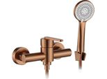 Miscelatore Doccia Rea Ontario Brush Copper