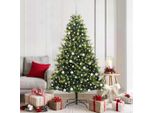 Maison Exclusive - Albero Di Natale Artificiale Pieghevole Con 300 Led Verde 180 Cm