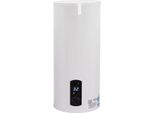 Scaldabagno Elettrico - Dszf - 60 L Verticale - 2000 W 220 V - Display Digitale - Spina Ue - Con Doccetta E Rubinetto - Bianco