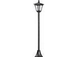 Fortuna Lai Lanterna Da Giardino Lanterna Da Esterno Con Led 40 Lumen Nero 18 X 18 X 160 Cm