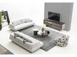 Elegante Set Da Salotto Con Divani, Poltrone, Tavolino E Mobile Tv Basso