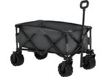 Fortuna Lai Carrello Pieghevole A Mano Carrello Da Giardino A 360° Con Manico Telescopico Fino A 20 Kg Altezza Del Manico Regolabile Per Escursioni E Giardinaggio