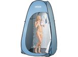 Vevor Tenda Doccia Pop-Up (1219 X 1219 X 2134 Mm) Tenda Da Bagno Impermeabile Con Spogliatoio, Picchetti, Corde, Borsa Per Il Trasporto E Borsa Per Appendere, In Poliestere 190T Per Campeggio, Spiaggia, Pesca, Blu