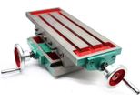 Tavola A Croce Di Precisione - Per Trapani E Fresatrici - Ghisa - Due Assi - Scanalature A T - Tavola 450×170 Mm - Corsa Y 110 Mm - Dimensioni 520×280×100 Mm