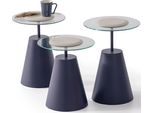 Set Moderno Di Tavolini Tavolini In Vetro Tavolini Da Salotto 3 Pezzi