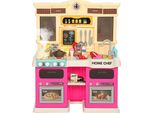 Cucina Giocattolo Fortuna Lai Con Acqua Corrente, 85 Accessori, Rubinetto Elettrico, Luci, Suoni, Per Bambini Dai 3 Ai 6 Anni
