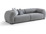 Elegante Divano A Quattro Posti Grigio Lussuosi Divani Imbottiti Per Soggiorno