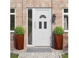 Maison Exclusive - Fioriera 2 Pezzi Ruggine 40 X 40 X 75 Cm Acciaio Resistente Alle Intemperie