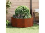 Maison Exclusive - Vaso Da Fiori Ruggine 120 X 120 X 50 Cm Acciaio Resistente Alle Intemperie
