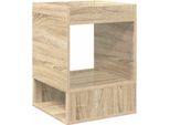 Vidaxl Tavolino Sonoma In Rovere 40 X 40 X 56 Cm Materiale Ligneo