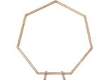Vidaxl Arco Nuziale Marrone Chiaro 221 X 92 X 216 Cm Legno Massello Di Pino