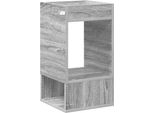 Vidaxl Tavolino Sonoma Grigio 30 X 30 X 56 Cm Materiale Ligneo