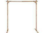 Vidaxl Arco Nuziale Marrone Chiaro 225 X 95 X 226 Cm Legno Massello Di Pino