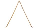Vidaxl Arco Nuziale Marrone Chiaro 202 X 95 X 254 Cm Legno Massello Di Pino