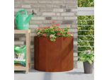 Maison Exclusive - Vaso Da Fiori Ruggine 60 X 30 X 50 Cm Acciaio Resistente Alle Intemperie