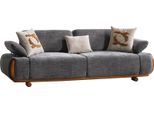 Divano Con Elegante Rivestimento Imbottito – Per La Tua Casa E Il Massimo Comfort.